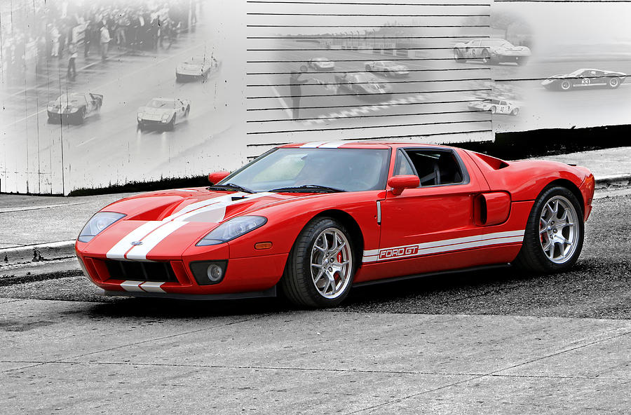 Ford GT and GT40 Memories Photograph by Christopher McKenzie