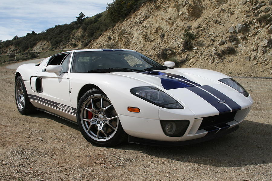 Ford Gt Wide Angle Veiw Photograph by Hirkophoto Ford Gt Wide Angle Veiw Photograph by Hirkophoto