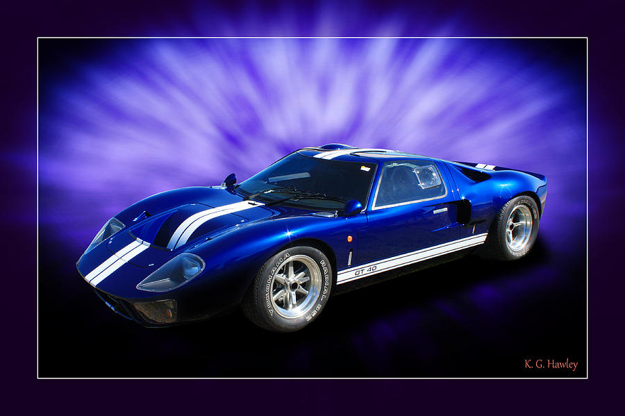 Ford GT40 Photograph by Keith Hawley