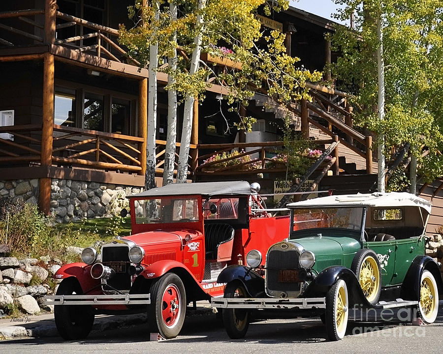 Ford Model A Photograph by Nava Thompson