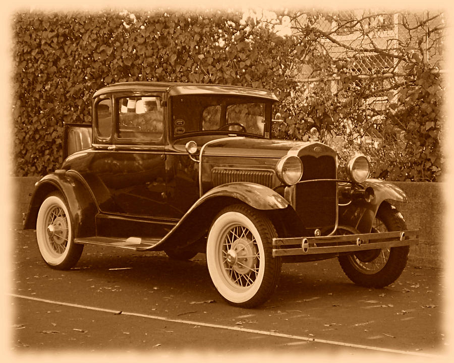 Ford Model A Photograph by Richard Reeve