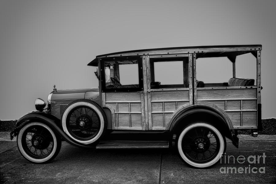 Ford Model A Station Wagon 1930 Photograph by David Millenheft