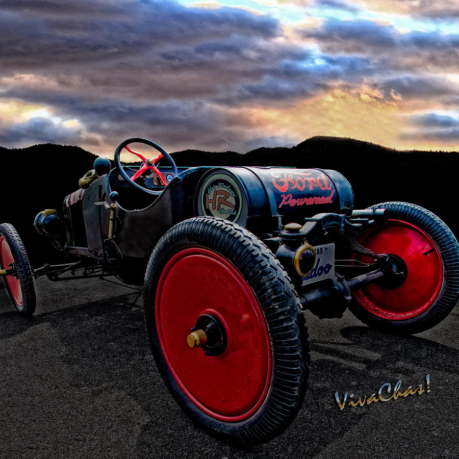 Ford Model T Racer Beat the Storm Home Photograph by Chas Sinklier