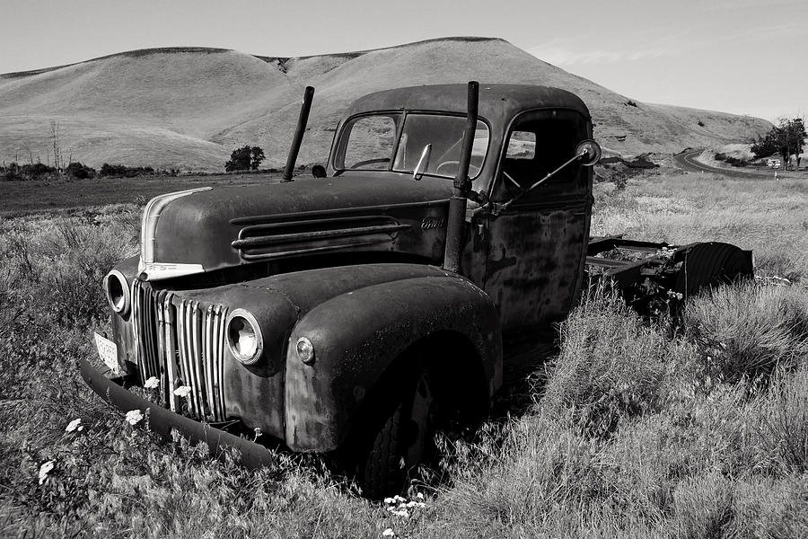 Ford on the Palouse Photograph by Daniel Woodrum