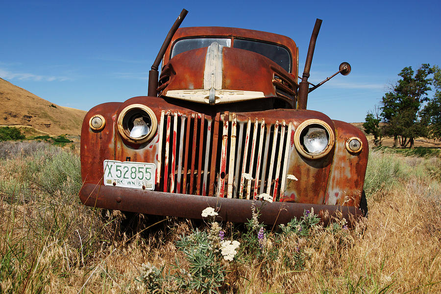Ford on the Palouse No.2 Photograph by Daniel Woodrum