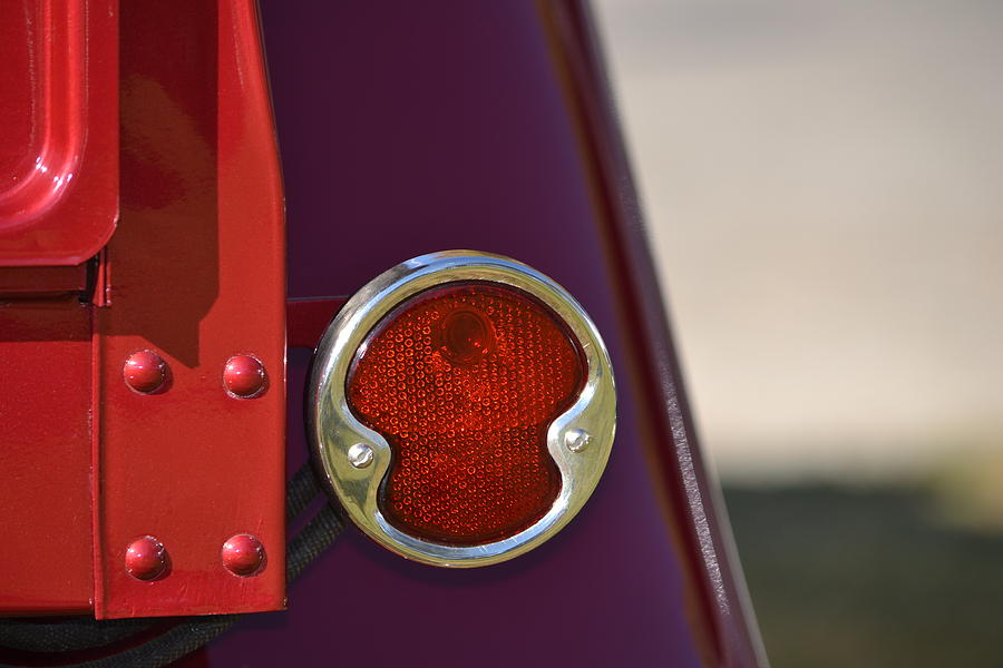 Ford Pickup Tail Light Photograph by Dean Ferreira