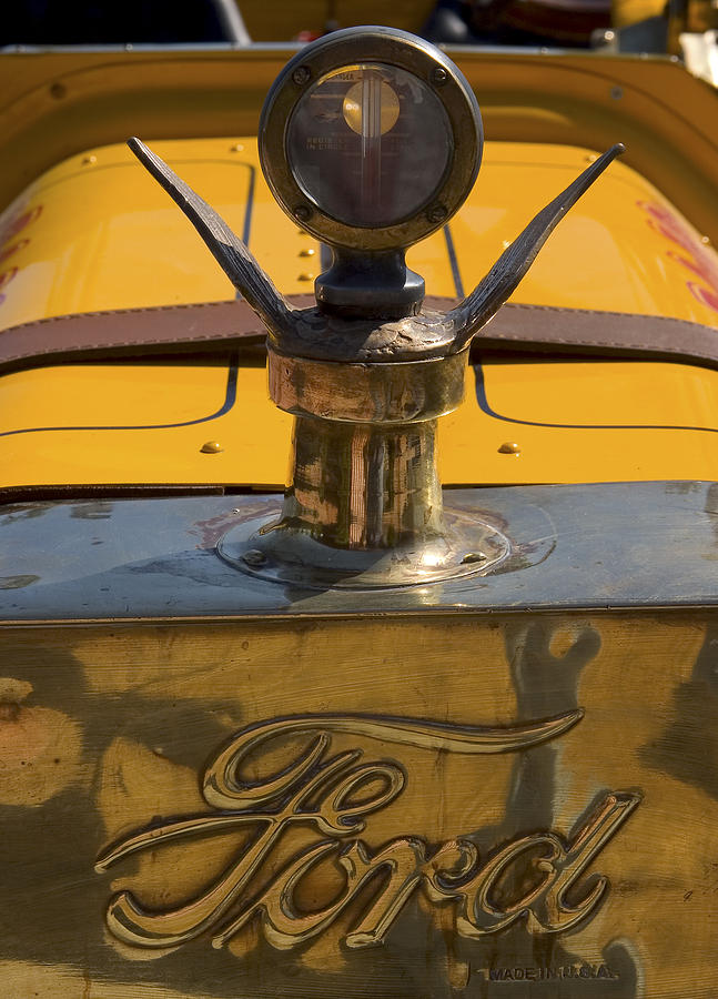 Ford RAJO 1915 Radiator Cap Photograph by Scott Campbell