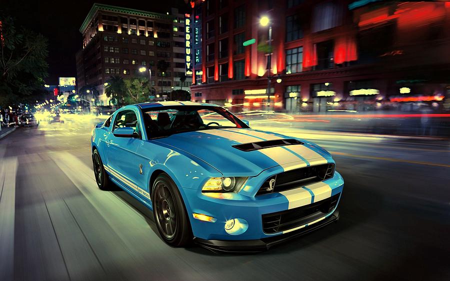 Ford Shelby GT500 2014 Photograph by Movie Poster Prints