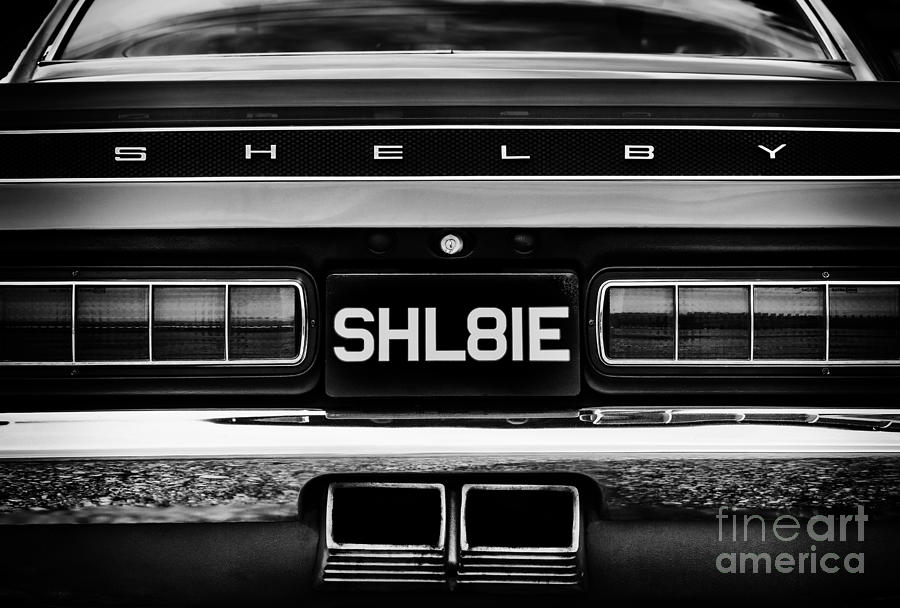 Car Photograph - Ford Shelby Mustang GT350 by Tim Gainey