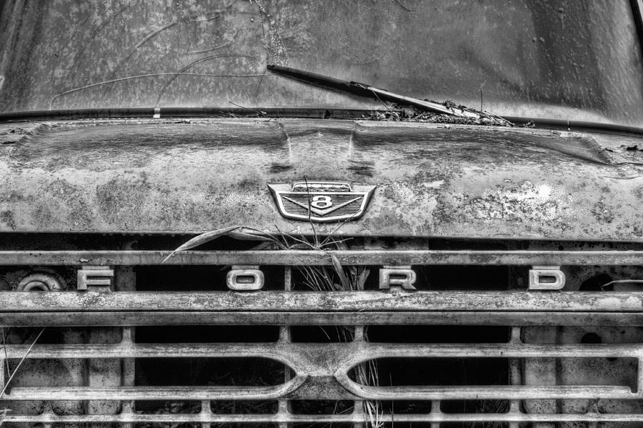 Ford Tough BW Photograph by JC Findley