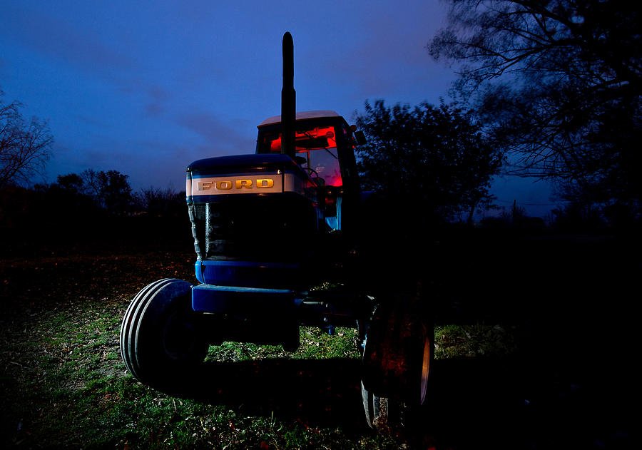 Farm Photograph - Ford Tractor by Cale Best