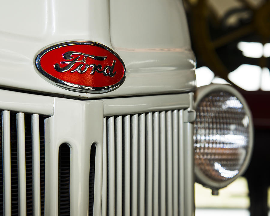 Ford Tractor Grill Photograph