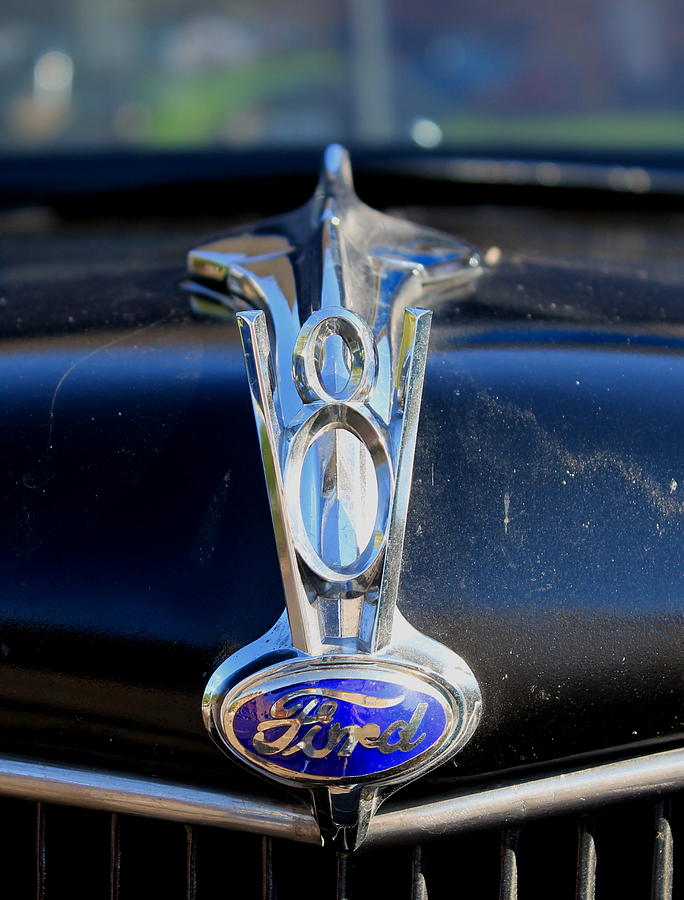 Ford V8 Photograph by Trent Mallett