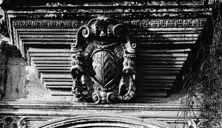 Forde Abbey doorway detail Photograph by Guy Pettingell