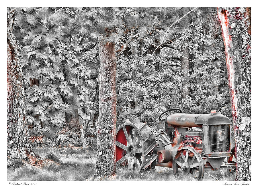 Fordson Farm Tractor Photograph by Richard Bean