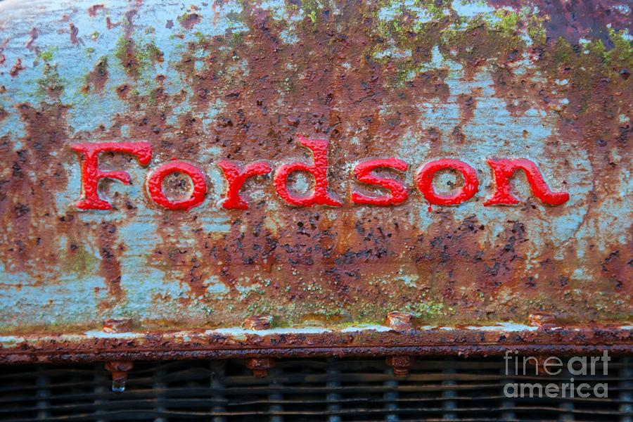 Fordson Logo Photograph by John Harmon