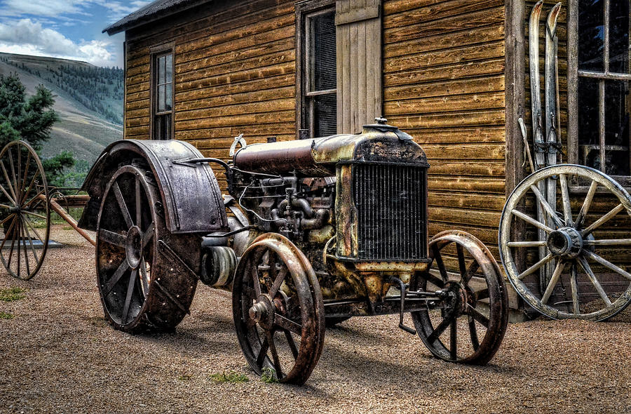 Fordson Tractor Photograph by Ken Smith