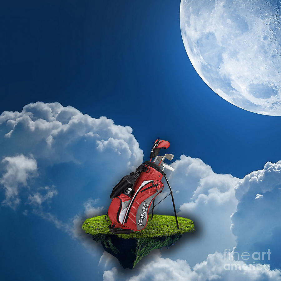 Golf Mixed Media - Fore by Marvin Blaine