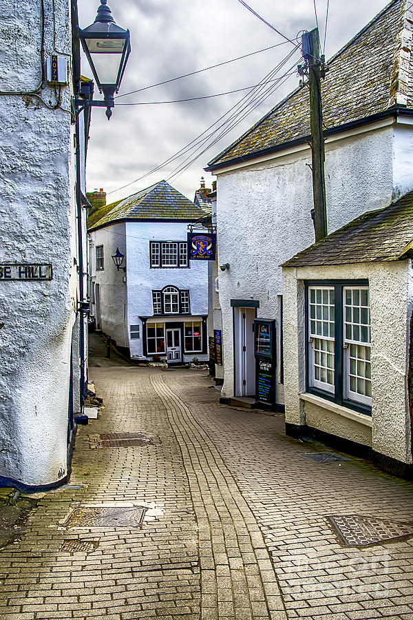 Space Photograph - Fore Street Port Isaac by Chris Thaxter