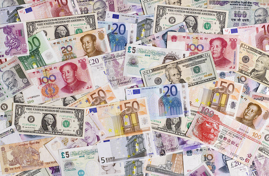 Foreign Currency Bank Notes By Peter Dazeley - 