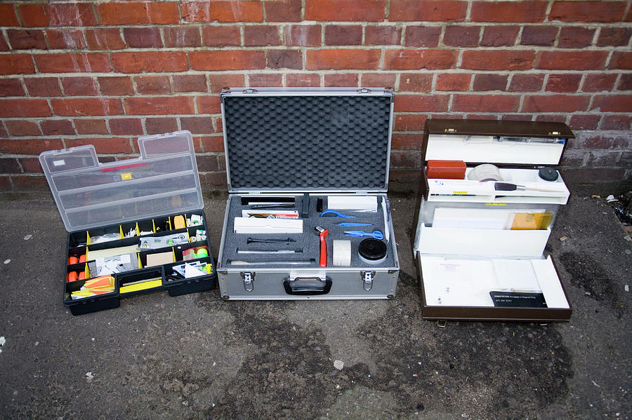 Forensic Equipment by Paul Rapson/science Photo Library