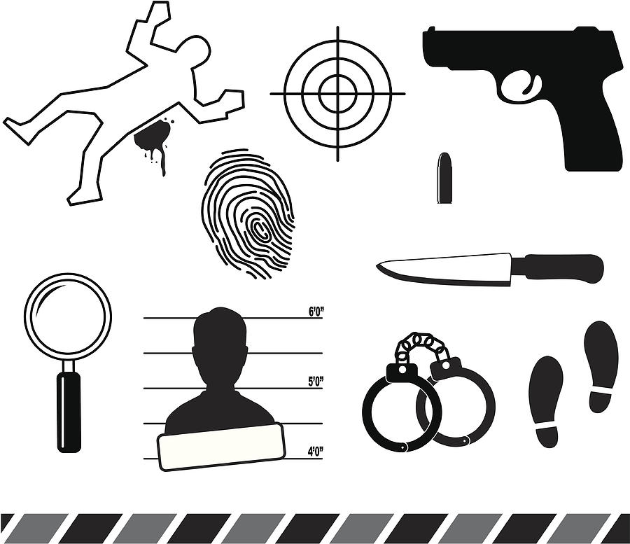 Forensic symbols Drawing by Mustafahacalaki