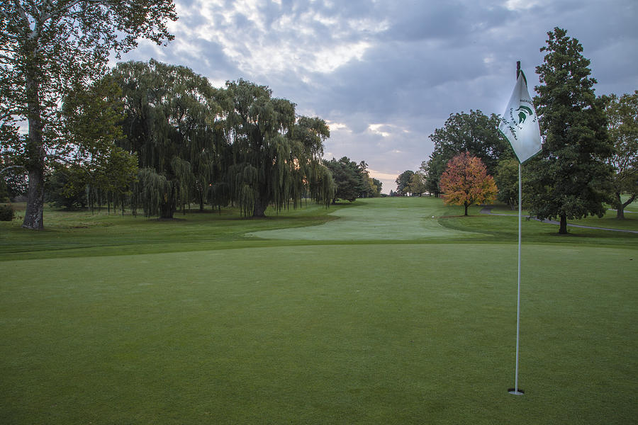 Forest Akers Golf Course Sunrise and Flag Photograph by John McGraw ...