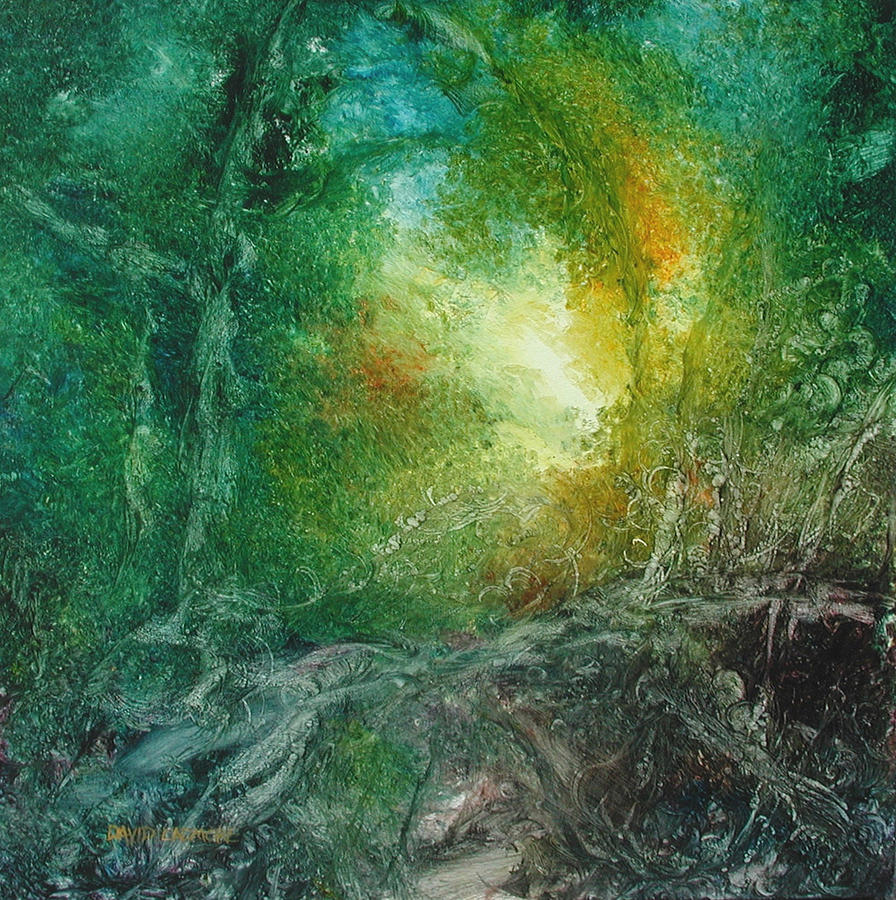 Forest Light 27 Painting by David Ladmore