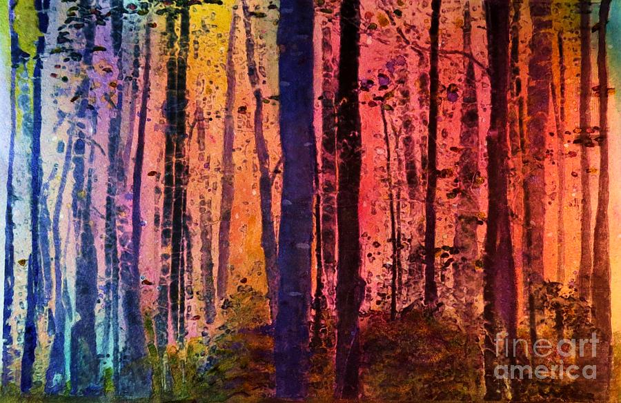Forest Magic Painting by Desiree Paquette