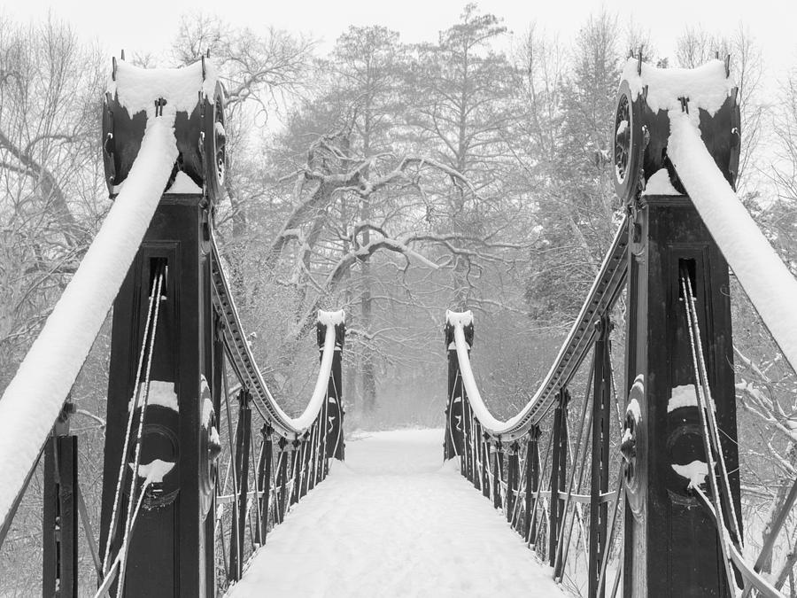 Forest Park Victorian Footbridge Photograph by Scott Rackers