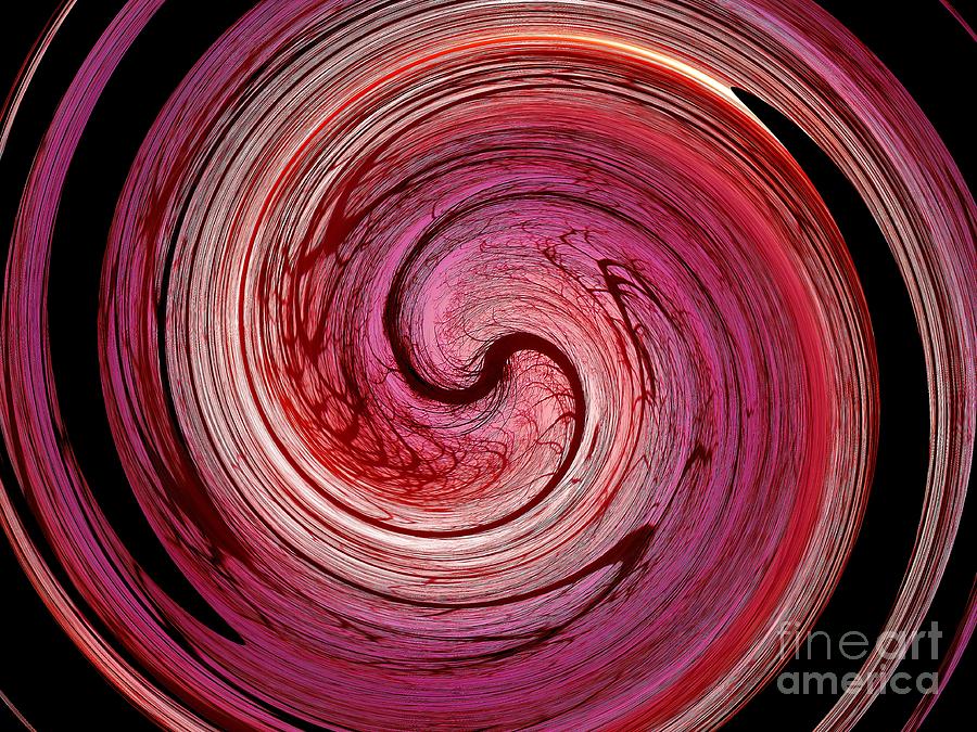 Nature Photograph - Forest Spiral by Jessie Art