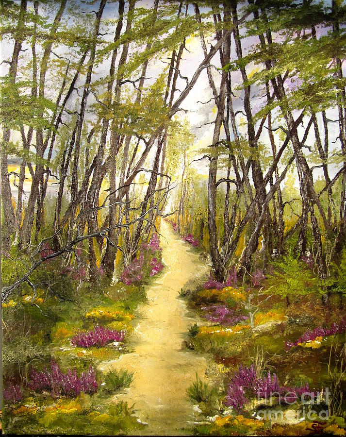 Foret du Medoc Painting by Susan Art