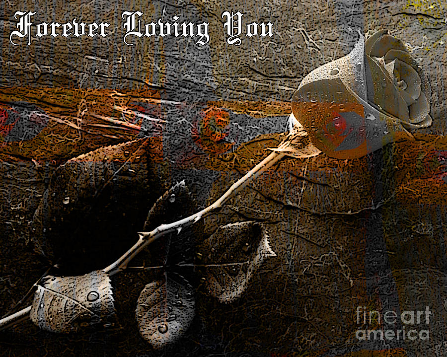 Forever Loving You Mixed Media by Marvin Blaine