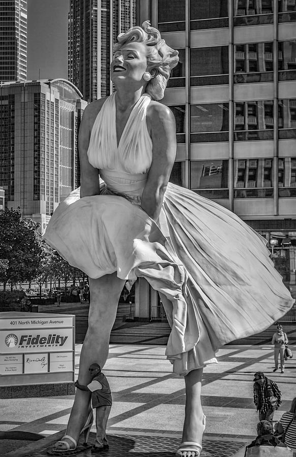 Chicago Forever Marilyn Photograph by Erwin Spinner - Fine Art America