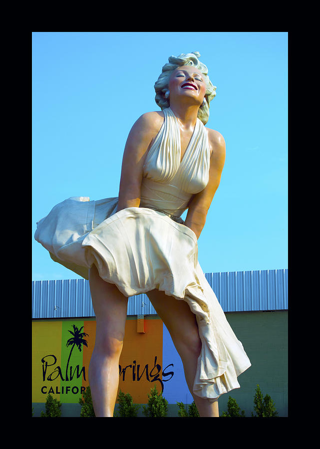 Forever Marilyn Monroe Sculpture 2 Painting by Barbara Snyder