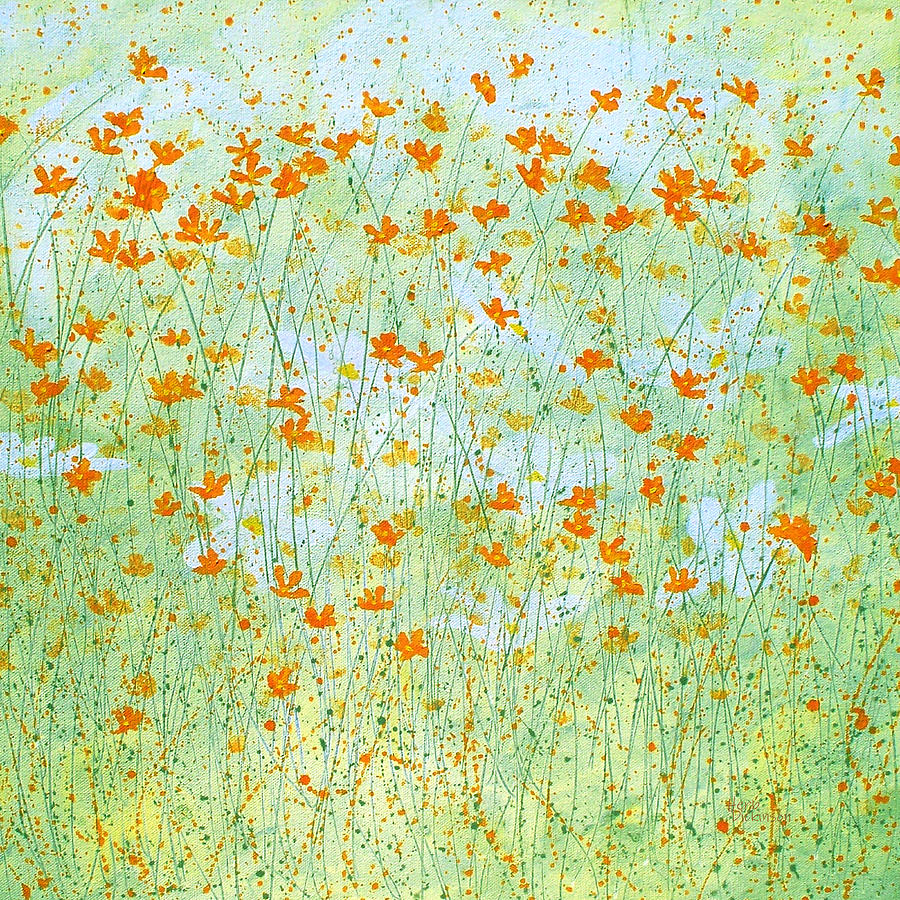 Forever Spring Painting by Herb Dickinson