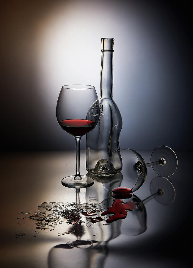 Wine Photograph - Forget The... by Dmitriy Batenko