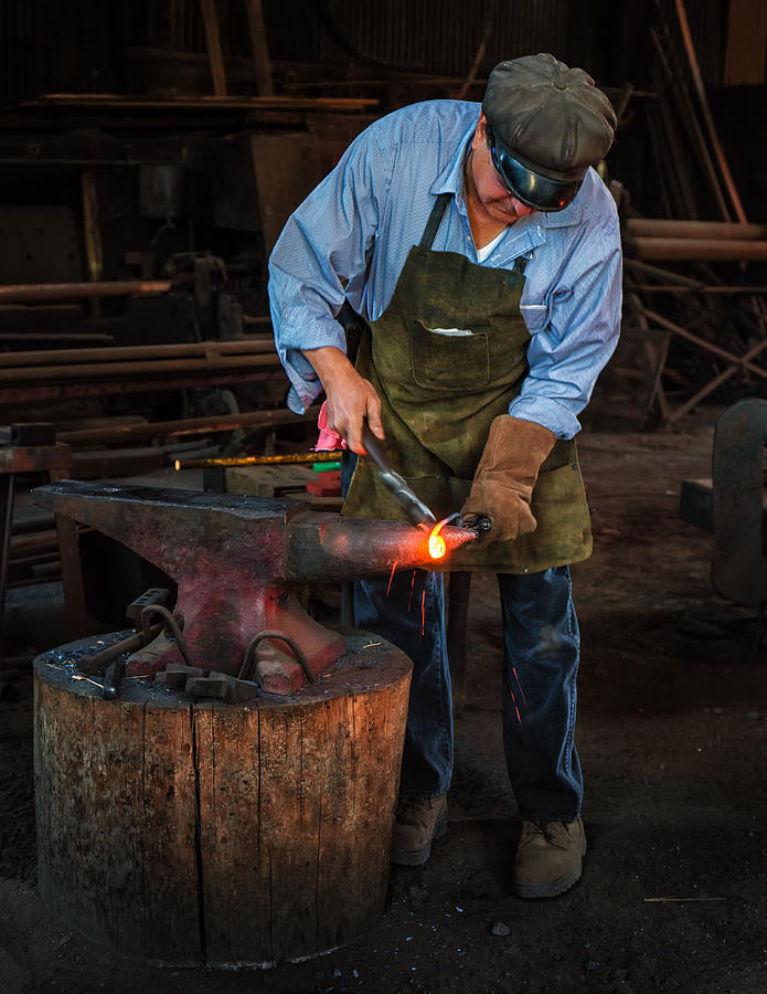 Tool Photograph - Blacksmith 2 by Thomas Hall