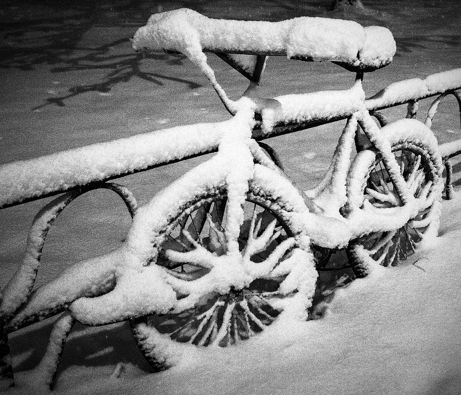 Forgotten bicycle Photograph by Arkady Kunysz