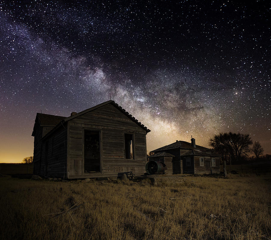 Milky Way Photograph - Forgotten by the Cosmos by Aaron J Groen