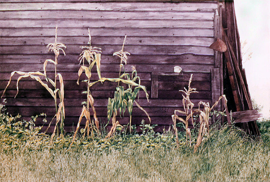 Forgotten Garden Painting by Tom Wooldridge