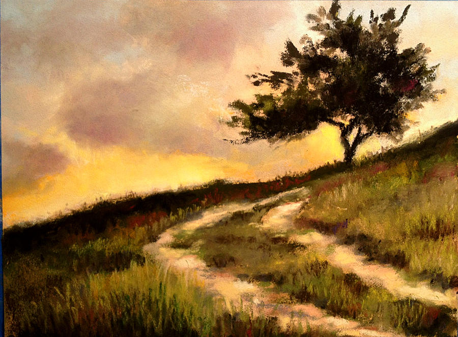 Forgotten Road Pastel by Susan Jenkins