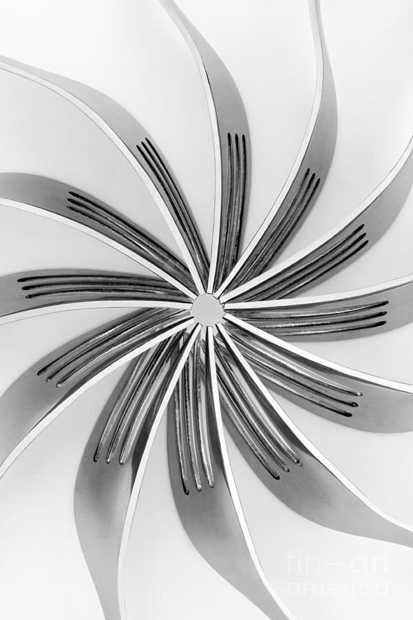 Fork Photograph - Forks VIII by Natalie Kinnear