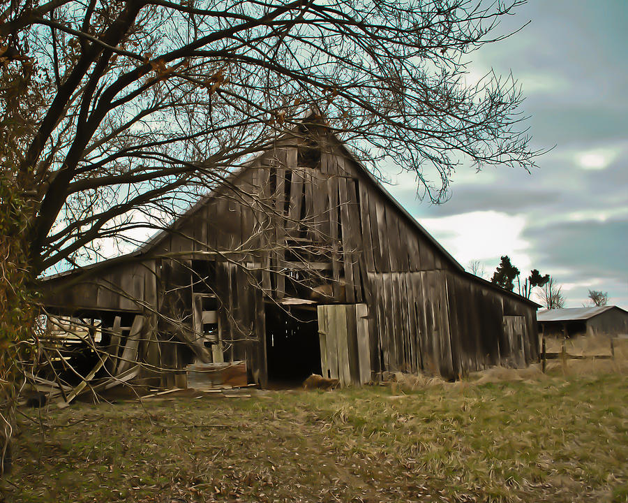Forlorn Barn Photograph by Greg Jackson