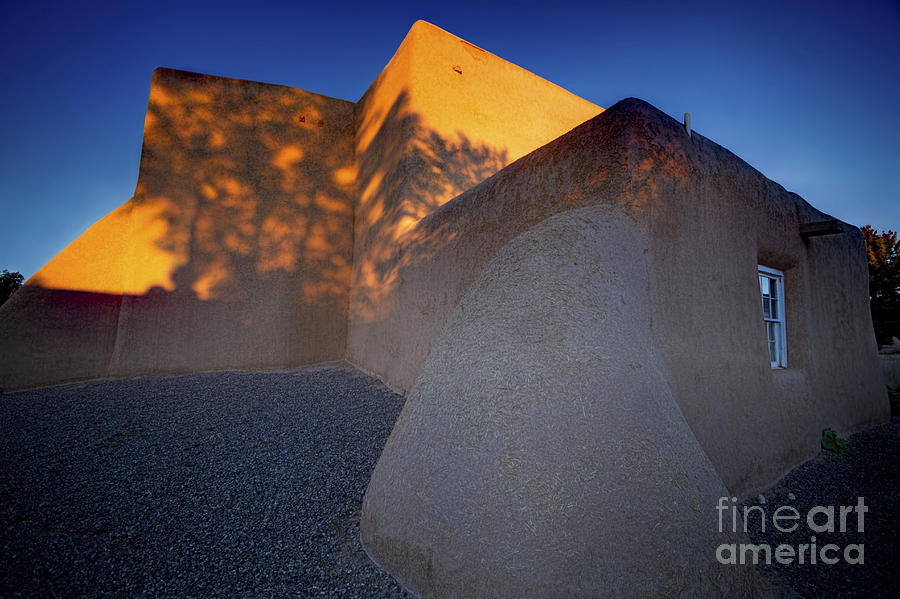 Form and Shadow--San Francisco de Asis - Color Photograph by Gary Holmes