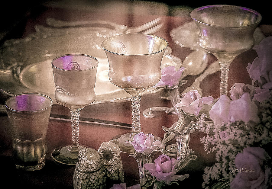 Formal Vintage Place Setting Photograph by Julie Palencia