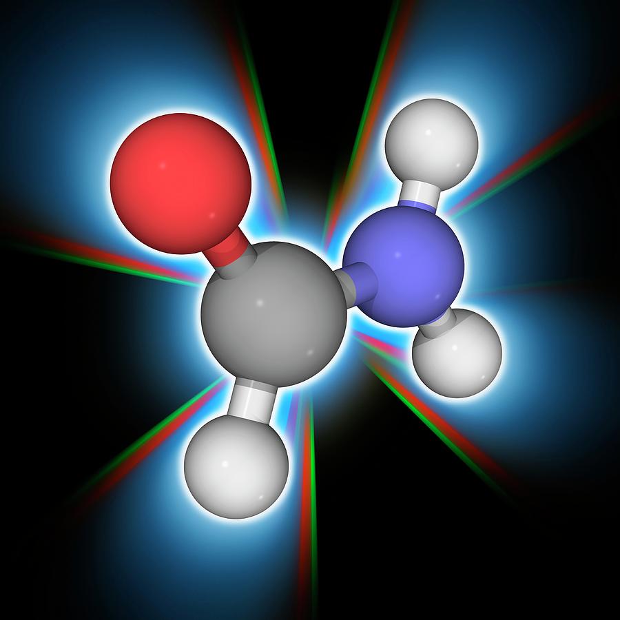 Formamide Organic Compound Molecule By Laguna Designscience Photo Library 3632