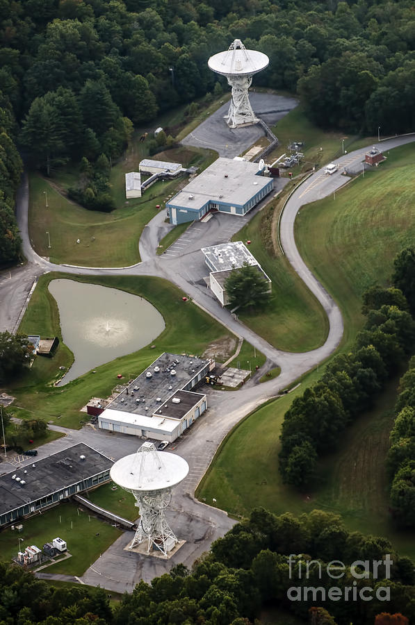 Former NSA Satellite Spy Station Photograph by David Oppenheimer