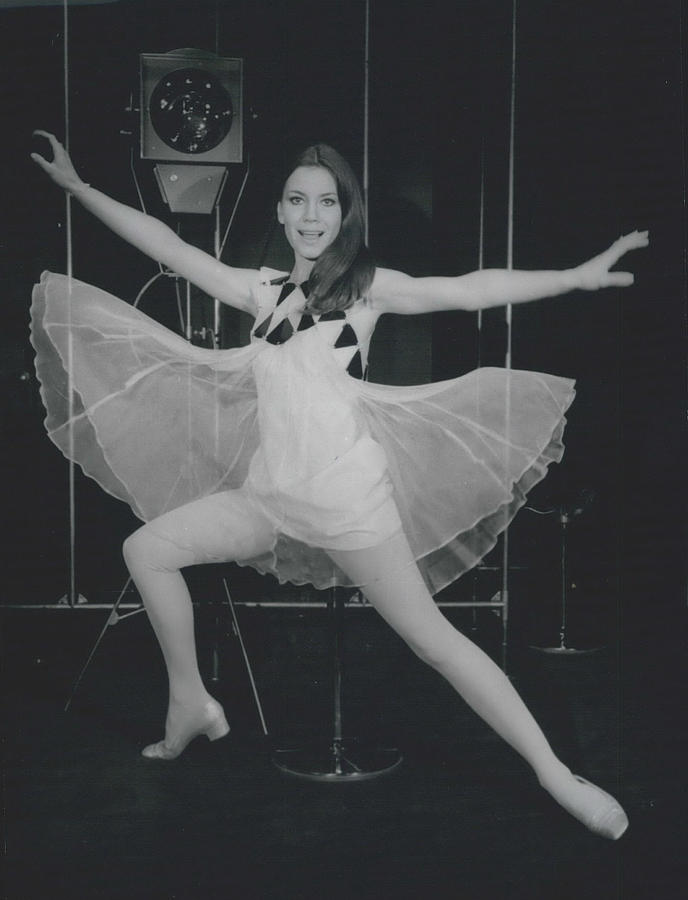 Former T.v. Announcer Models Dresses For Avant - Garde Photograph by Retro Images Archive
