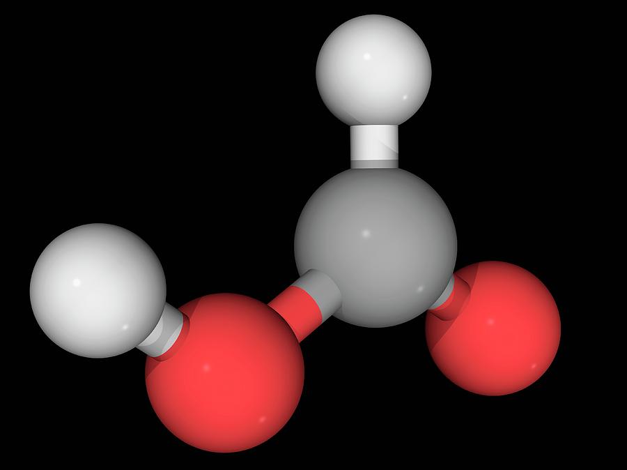 Formic Acid Molecule By Laguna Designscience Photo Library 8840